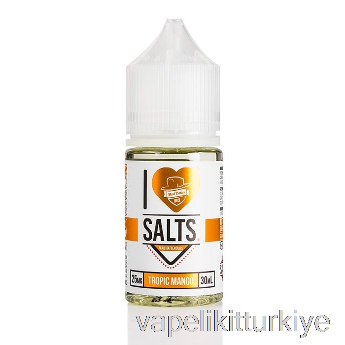 Vape Likit Tropic Mango - Tuzları Severim - 30ml 50mg
